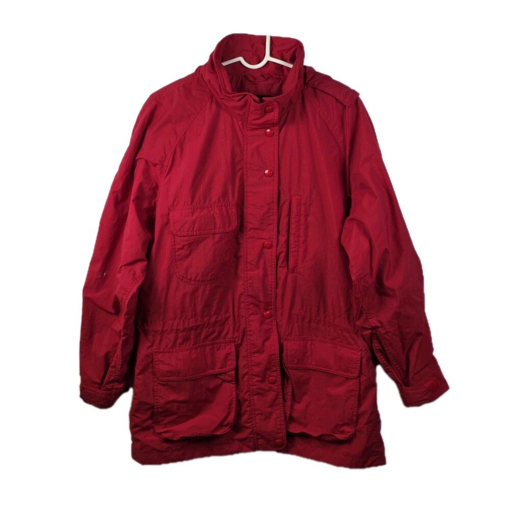 Vintage Eddie Bauer Men's Large Red Jacket‎ (B67)